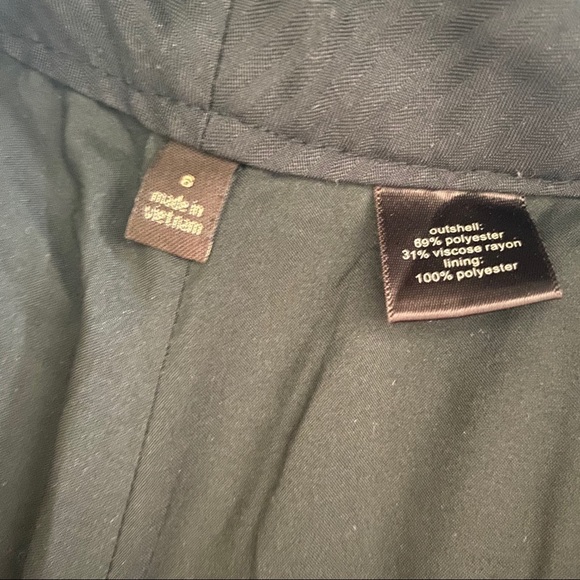 THE LIMITED Tweed Drew Fit Lined Trouser Pant Sz 6 - Picture 9 of 14